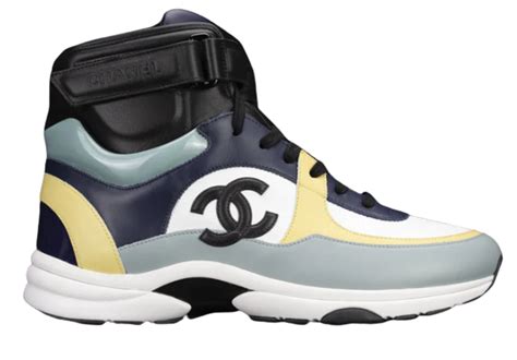 zapatos chanel deportivos|Chanel high top sneakers 2021.